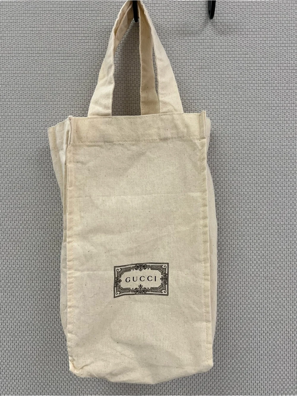 Gucci Cotton Fabric Shopping Reusable Dust Bag 11x6